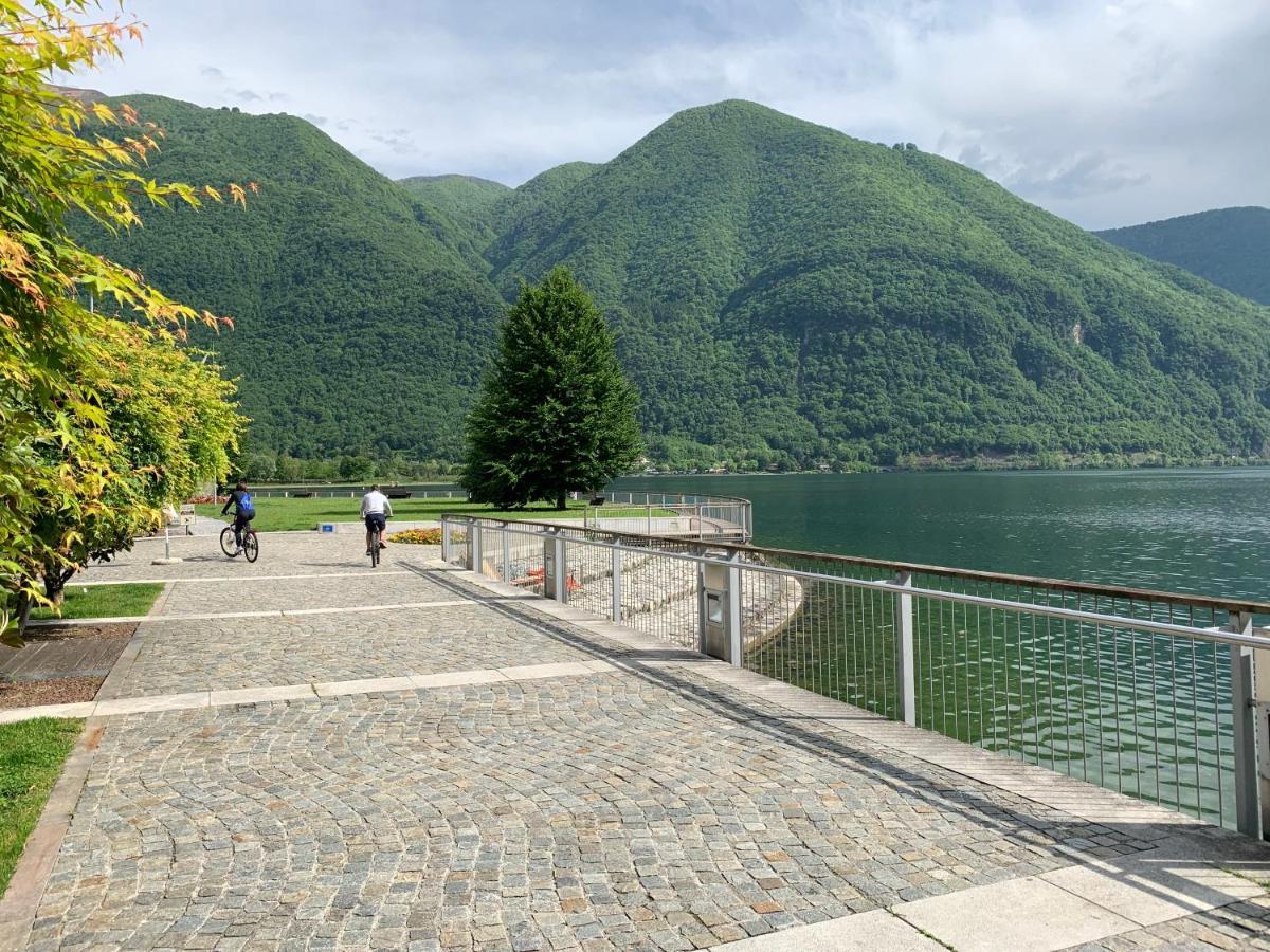 Apartmán Pra Livrana Porlezza Exteriér fotografie